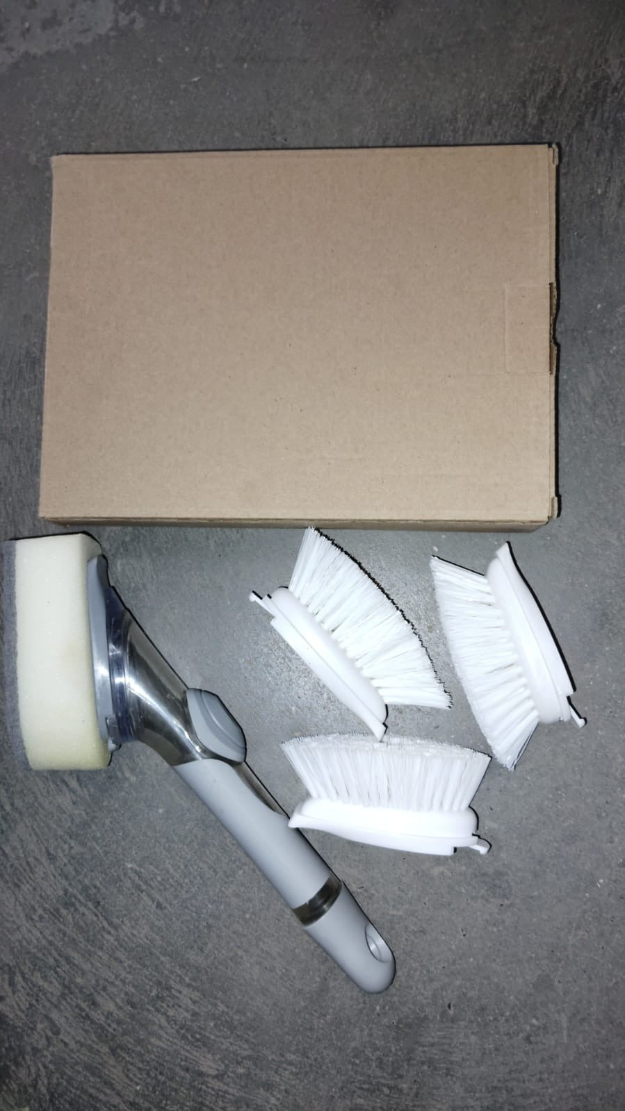 Automatic Liquid Dispenser Dish Clean Brush Scrubber