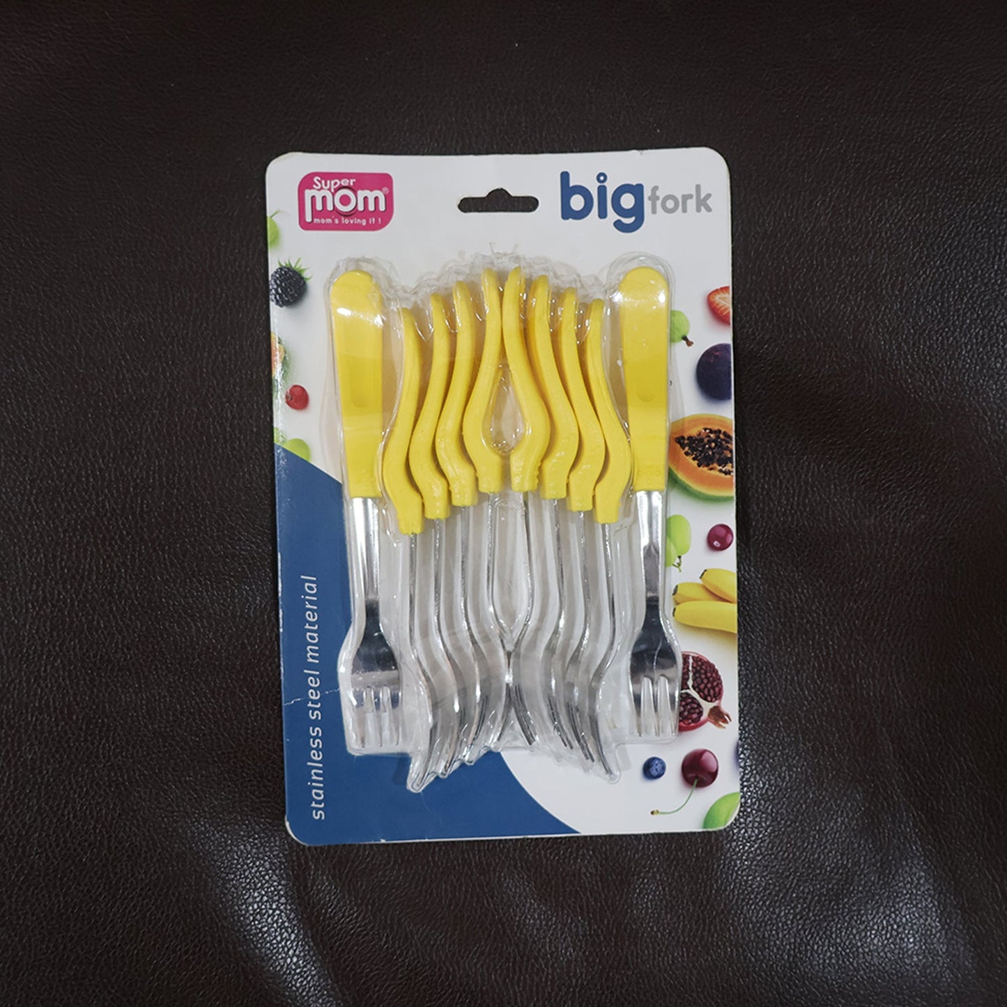 Supermom Premium Stainless Steel Big Fork (6 Pc / Set)