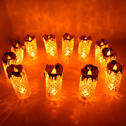 LED Flameless Golden Candle