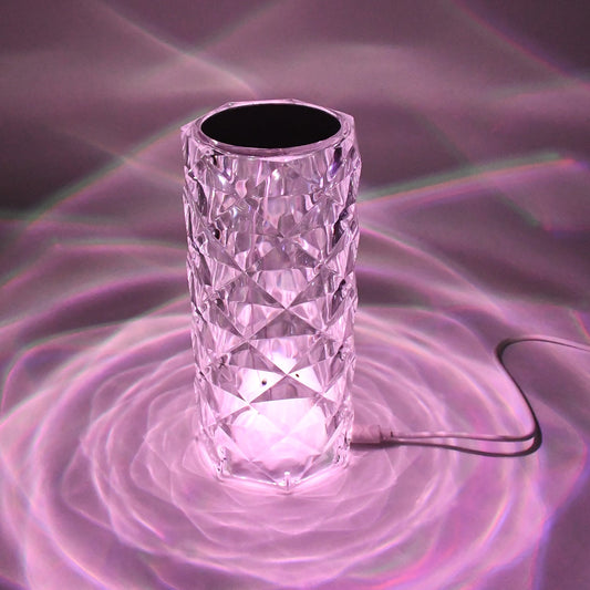 Crystal LED Touch Table Lamp