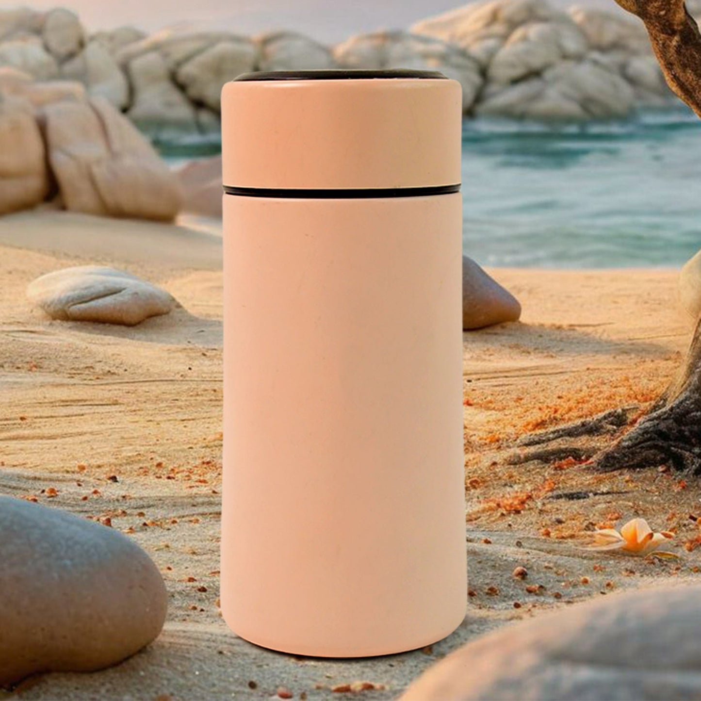 Stainless Steel Travel Water Bottle Approx 300ML(1 Pc)