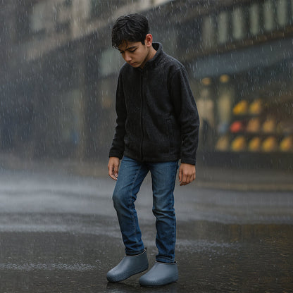 Waterproof Silicone Shoe Covers for Kids (1 Pair)