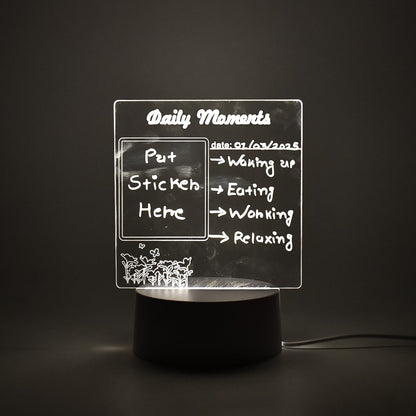 3D Acrylic Creative Lamp Decorative Light