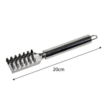 Stainless Steel Fish Scale Remover Scraper – Sawtooth Kitchen Tool