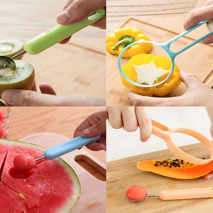 2-in-1 Fruit Peeler & Baller for Avocado & Watermelon (1 Pc, Kitchen)