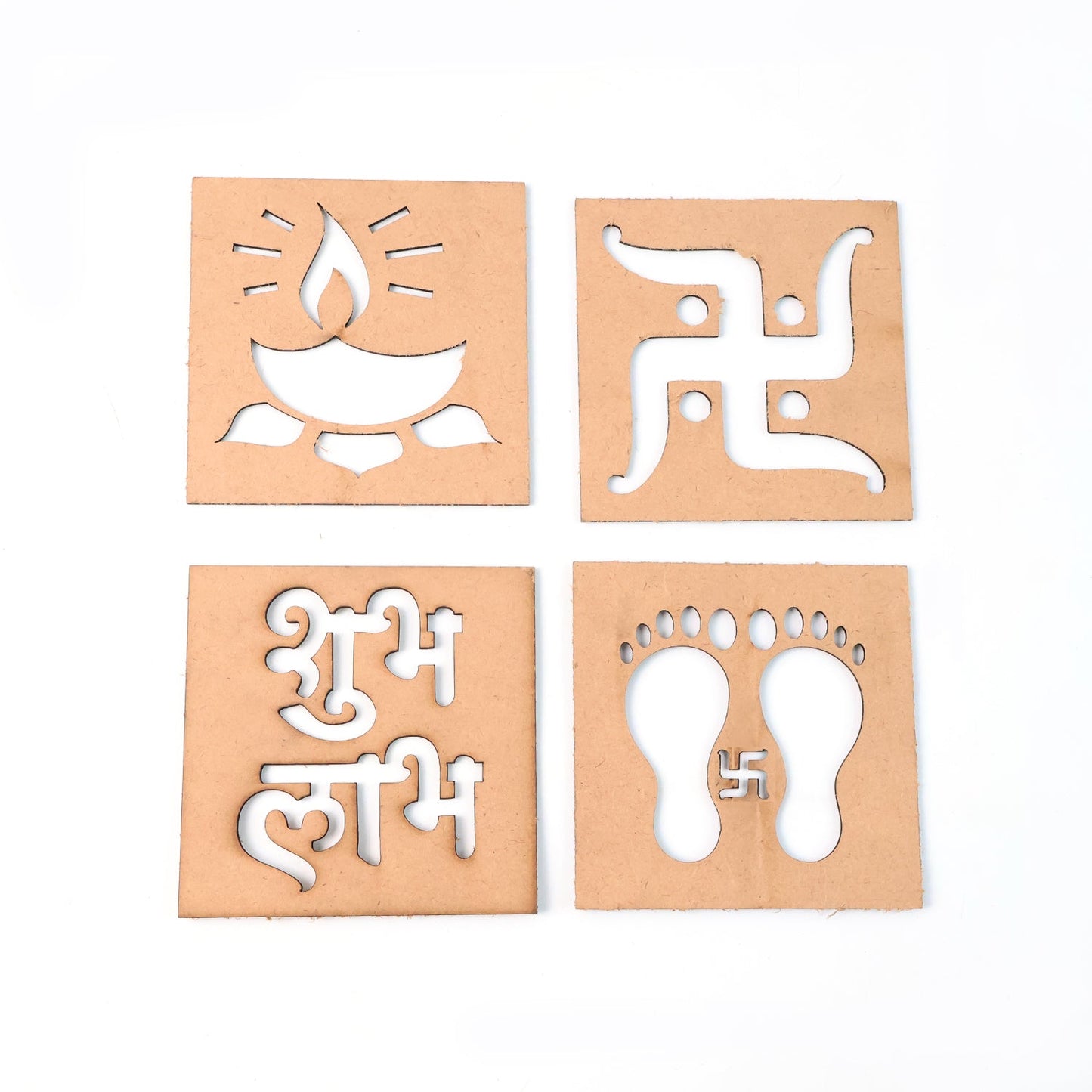 Elegant Wooden Decorative Shapes