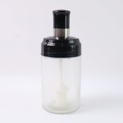 Crystal Drip Silicone Brush Oil Bottle