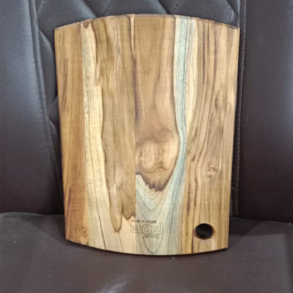 Supermom Premium Teak Wood Chopping Board for Kitchen (1 Pc)