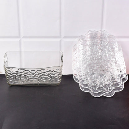 9 in 1 Plastic Bowl With Serving Tray / Plates Set