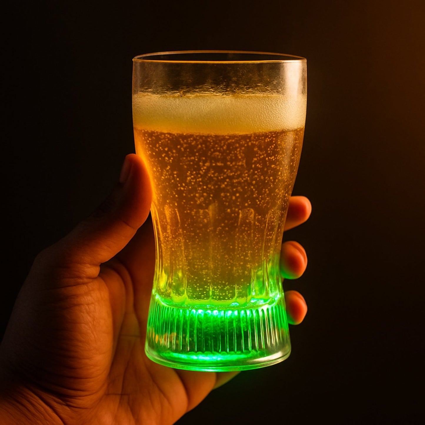 Fancy LED Illuminated Drinking Glass
