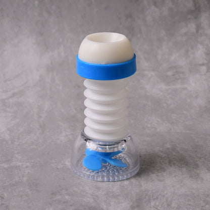 Multipurpose Adjustable Kitchen Sink Tap Water Filter with Rotating Faucet Sprayer (1 Pc)