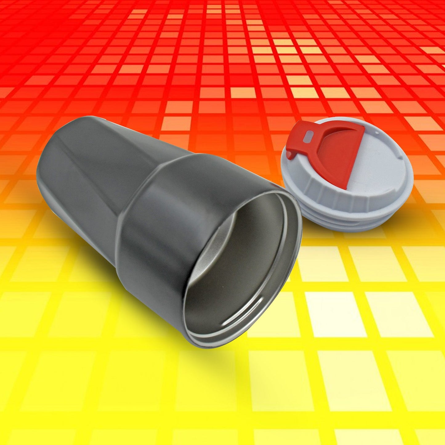 Stainless Steel Vacuum Insulated Travel Mug with Lid (1 Pc) - Coffee, Tea, Tumbler