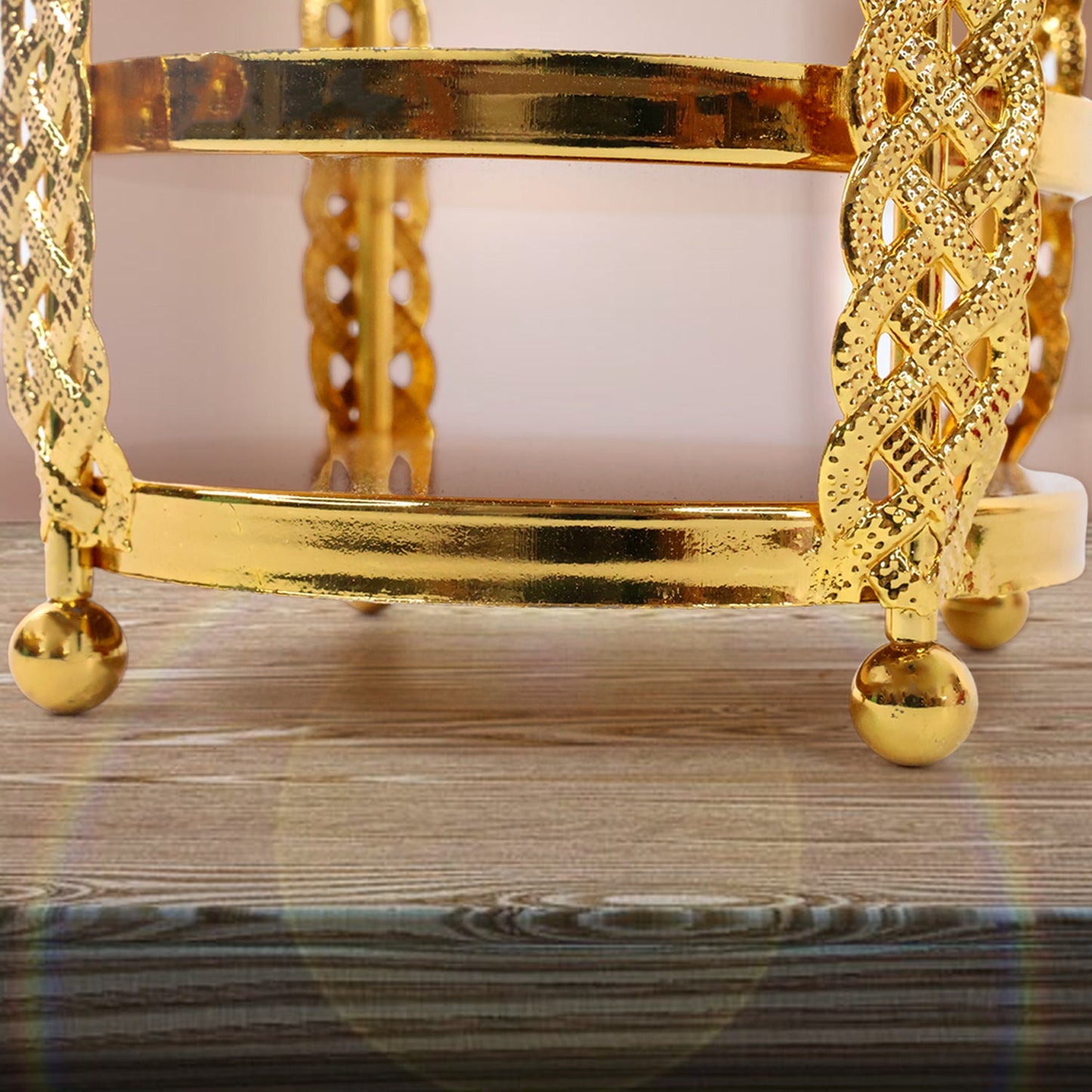 Golden Candle Stand