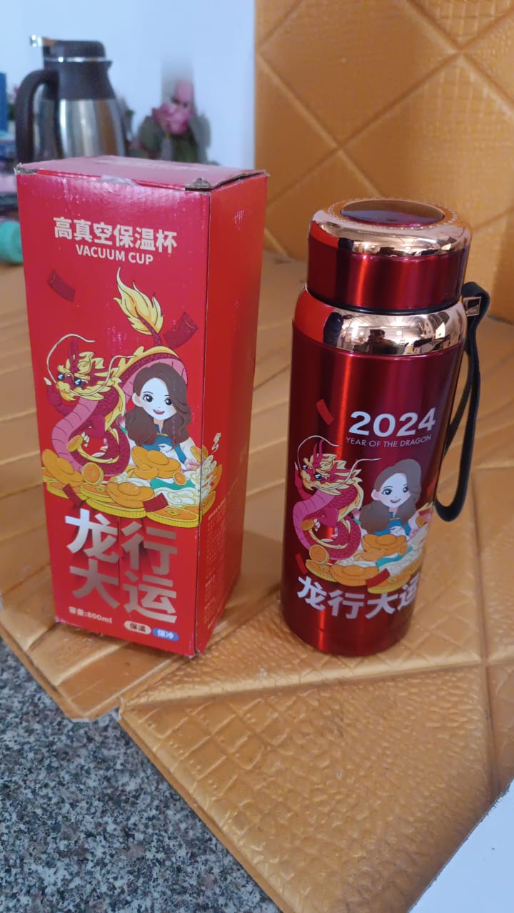 Printed Vacuum Insulated Water Bottle (1pc / 800 ML)