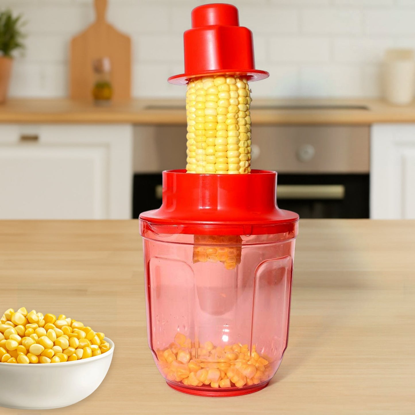 Supermom Corn Cutter with Steel Blades (1 Pc)