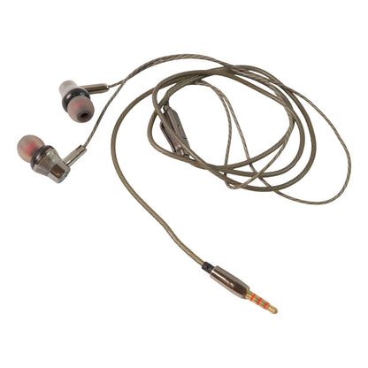 Premium Wired Earphones with Mic - (1 Pc)