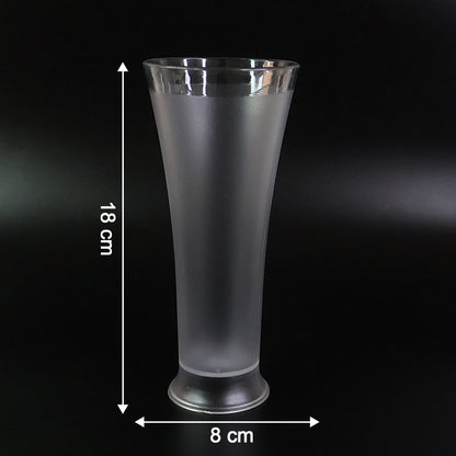 Supermom Plastic Faluda Matt Glass Set (300ML / 6 Pc)