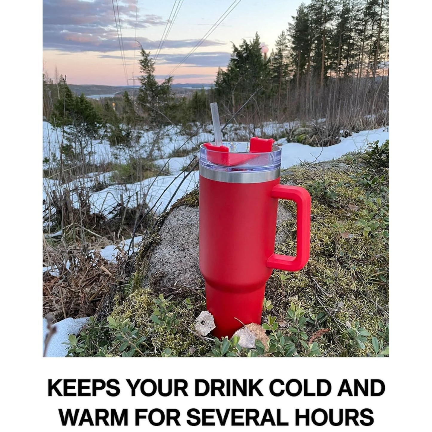 Extra Large Insulated Travel Mug, Tumbler (1200ML - 1 Pc)