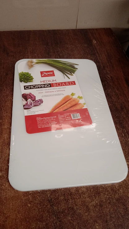 Apex Medium Plastic Chopping Board (36×23 Cm / 1 Pc)