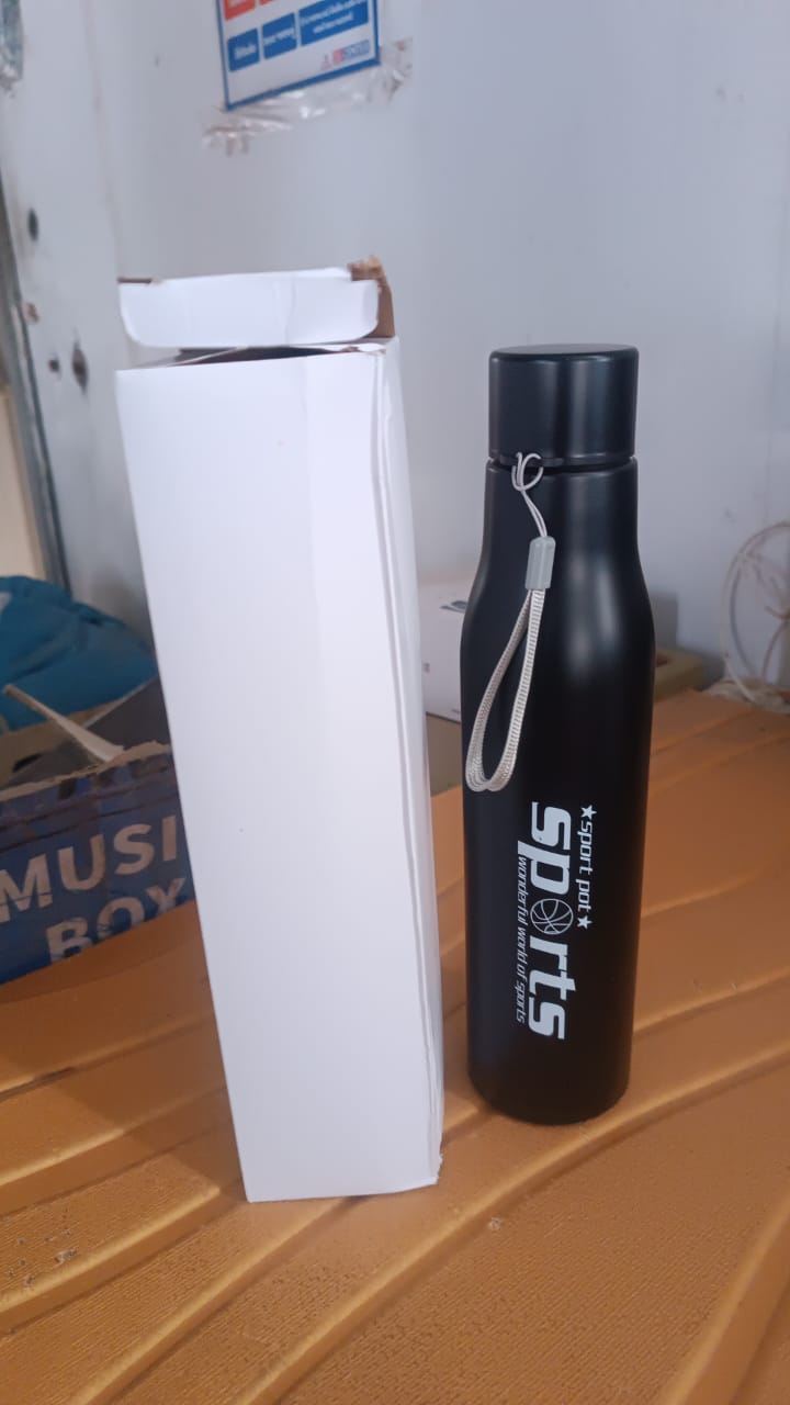 Premium Stainless Steel Water Bottle Approx 1000ML (1 Pc)