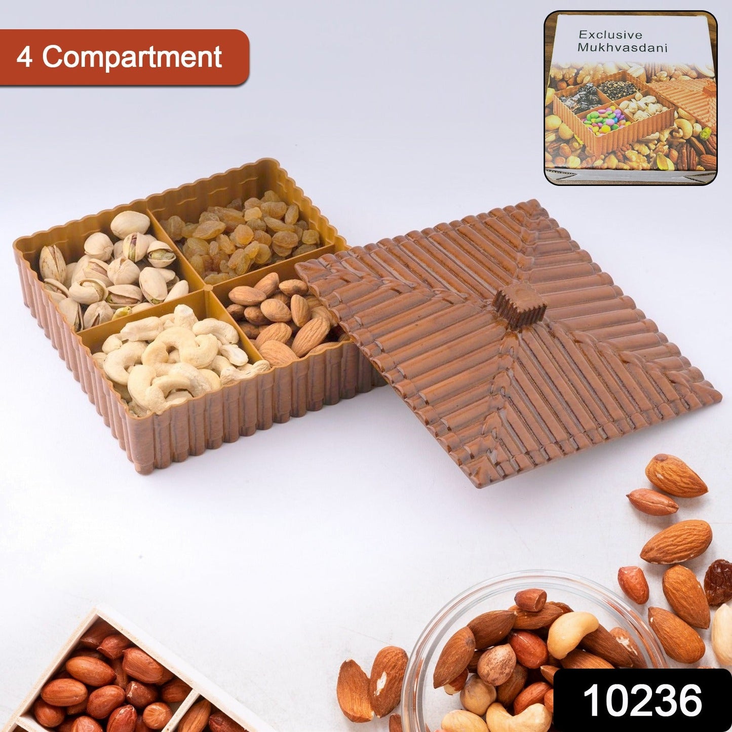 Dry fruit and chocolate storage box