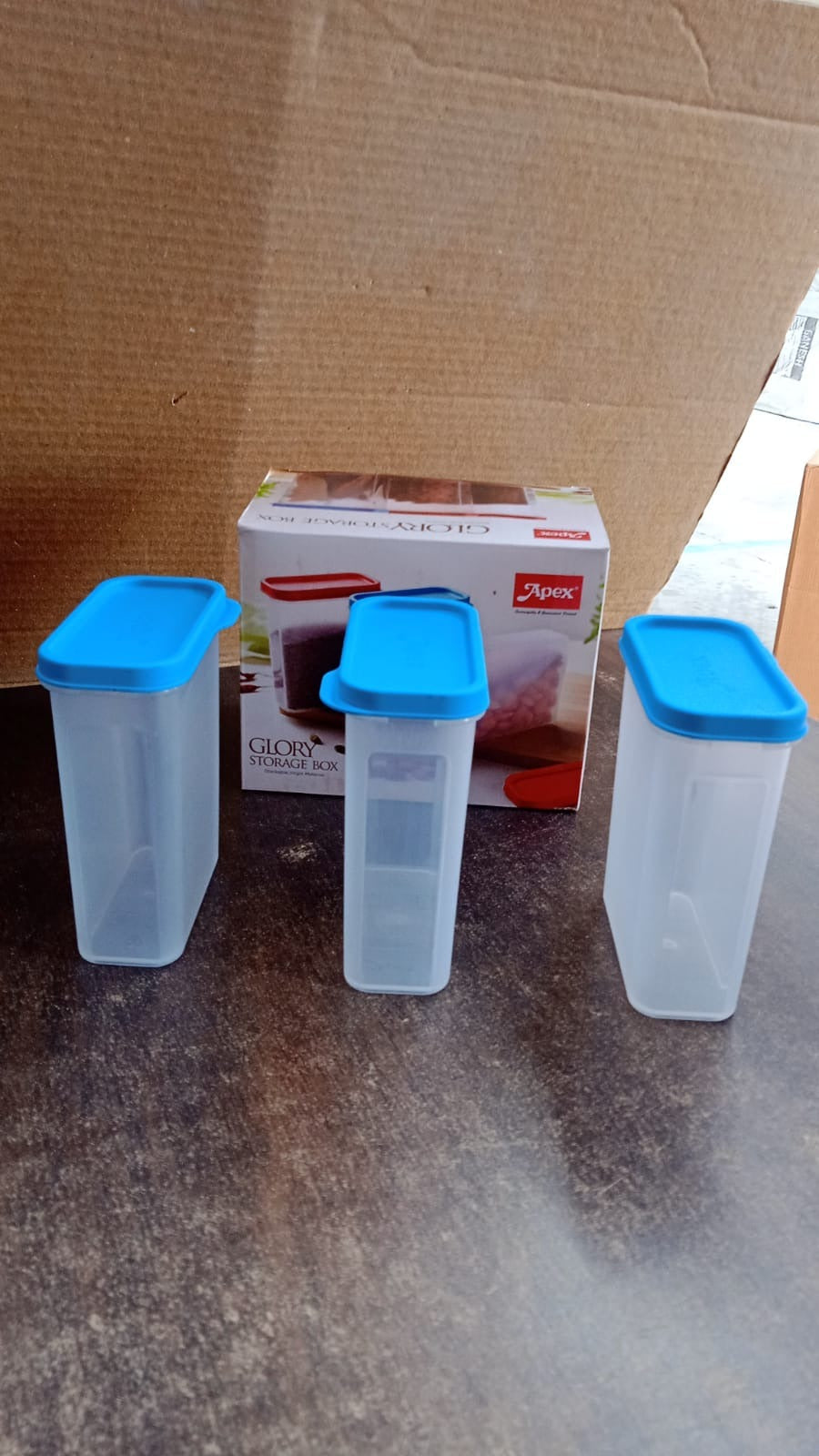 Apex Glory Food Storage Container Set – 3-Piece