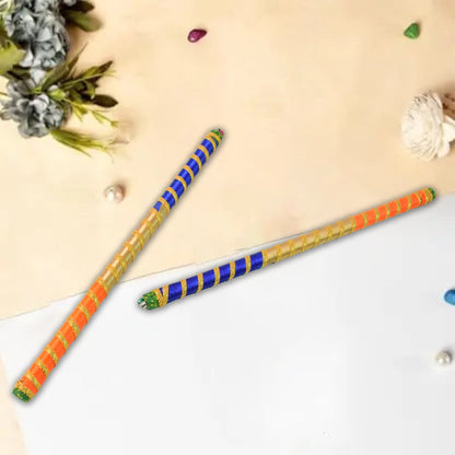 Sticks Pair with Decorative Design